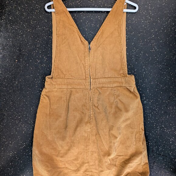 Frank & Oak Corduroy Pinafore Dress in Cathay Spice - Picture 3 of 6
